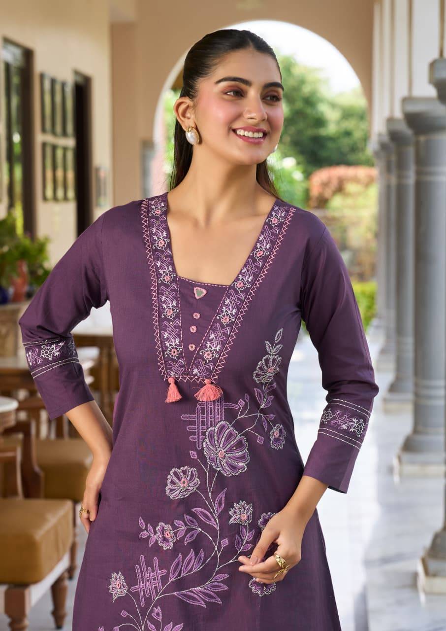 AMRITA  By KARISSA 1201 To 1204 Series Beautiful Festive Suits Colourful premium Bombay cotton co-ord sets At Wholesale Price